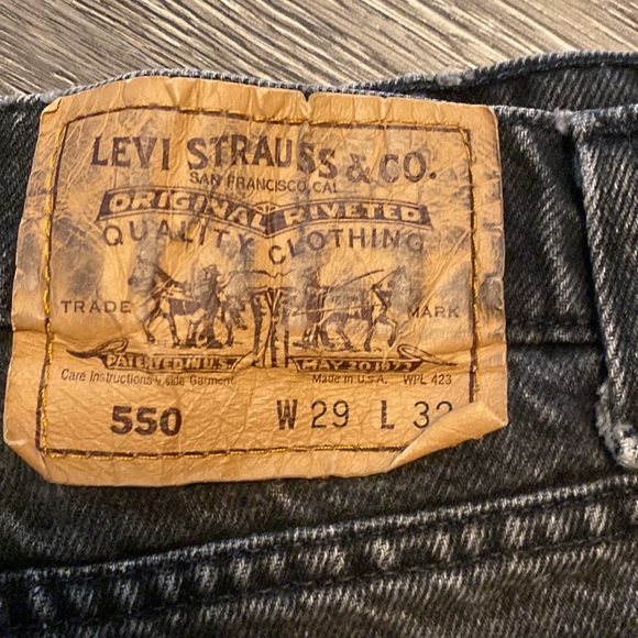 Vintage Levi’s shorts 1980 orange tab 550’s - Picture 5 of 6
